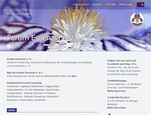 Tablet Screenshot of forum-essenzia.org